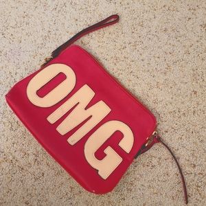 Pink clutch - fun stitch & jean liner